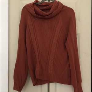 Cowl neck sweater